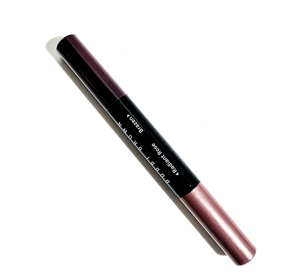 Bobbi Brown Dual Ended Long Wear Cream Shadow Stick Radiant Rose / Brazen New